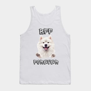 Samoyed, BFF Forever, the most adorable best friend gift to a Samoyed Lover! Tank Top